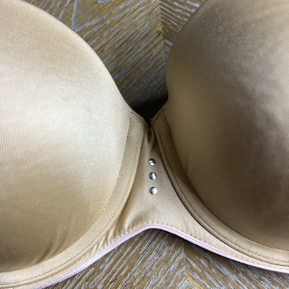 SWEET NOTHINGS (MAIDENFORM) Nude Strapless Bra 36D - Picture 4 of 8